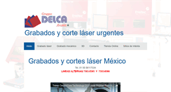 Desktop Screenshot of grabadolasermexico.com